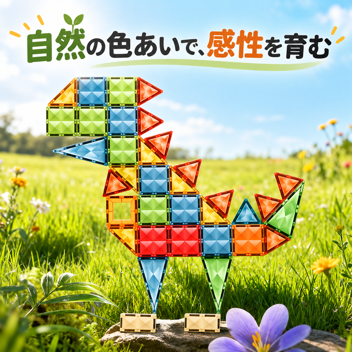 自然の色あいで、感性を育む