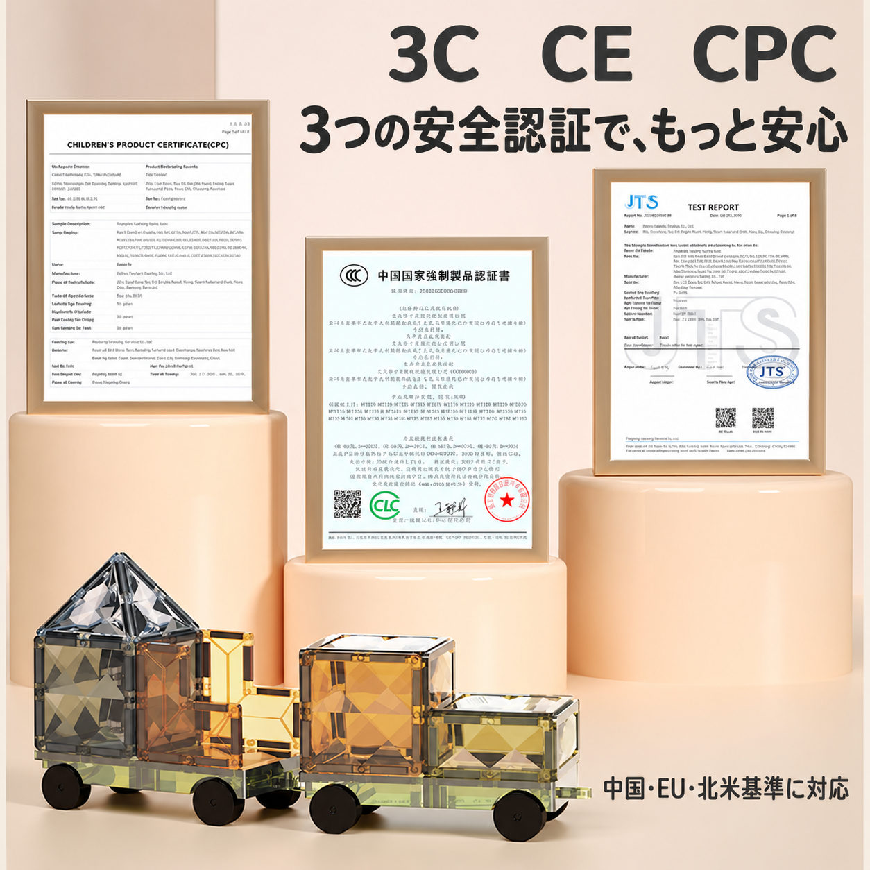 3C・CE・CPC 三つの安全認証
