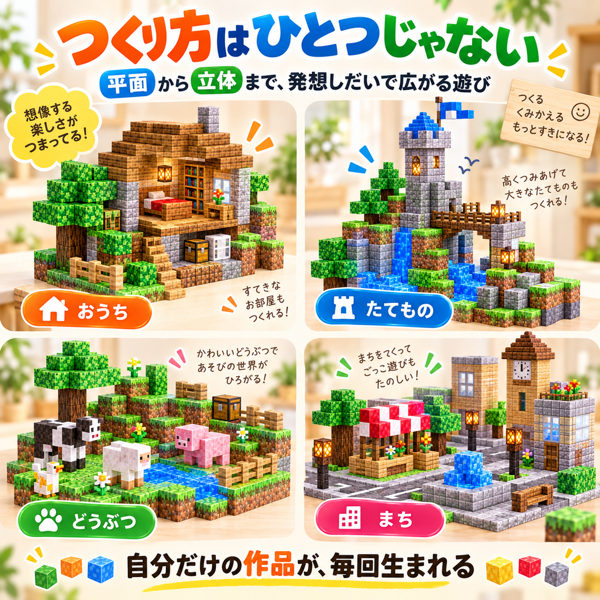 IRODORI マグネットブロック